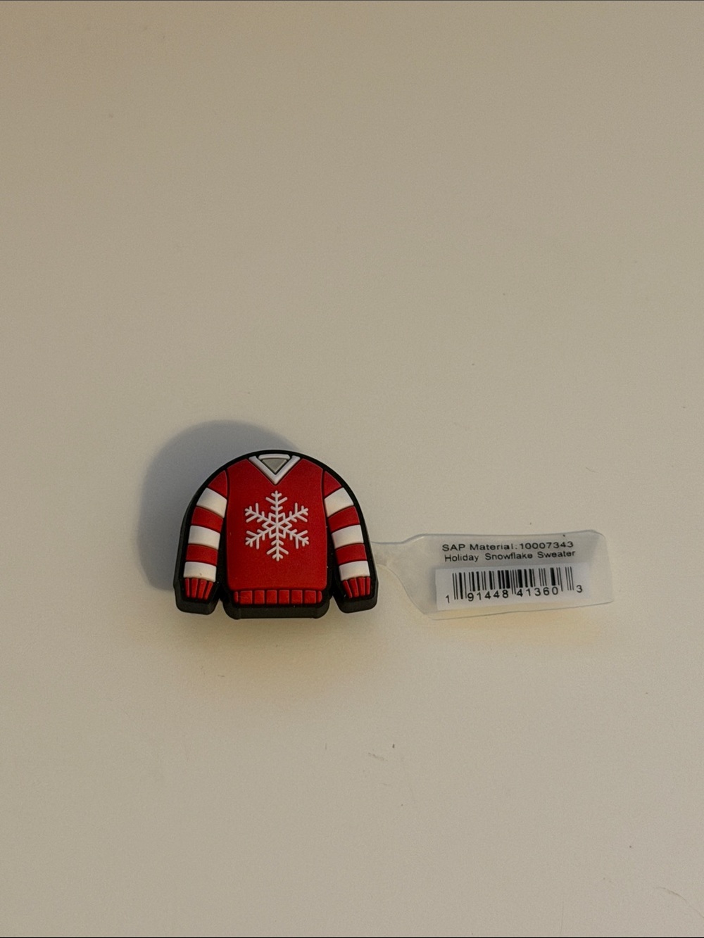 CROCS Jibbitz Charm Holiday Christmas Sweater